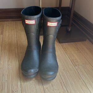 Black Hunter Rain boots